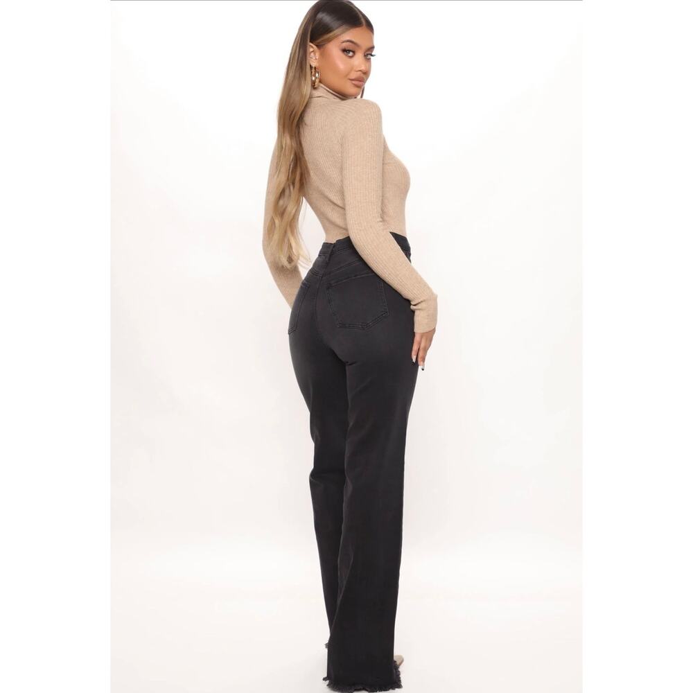 Fashion Nova Black Jeans - Picture 2 of 7